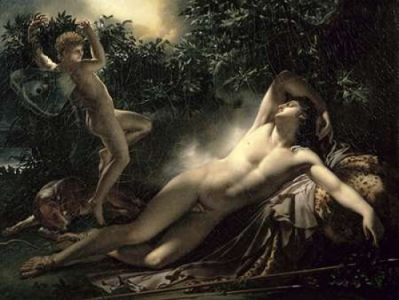 The Sleep of Endymion Poster Print by Anne Girodet De Roucy-Trioson - Item # VARPDX281973